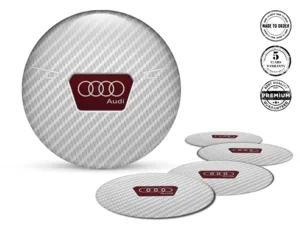 Audi Adesivi Cerchio Versione Design Cupola Stiloso